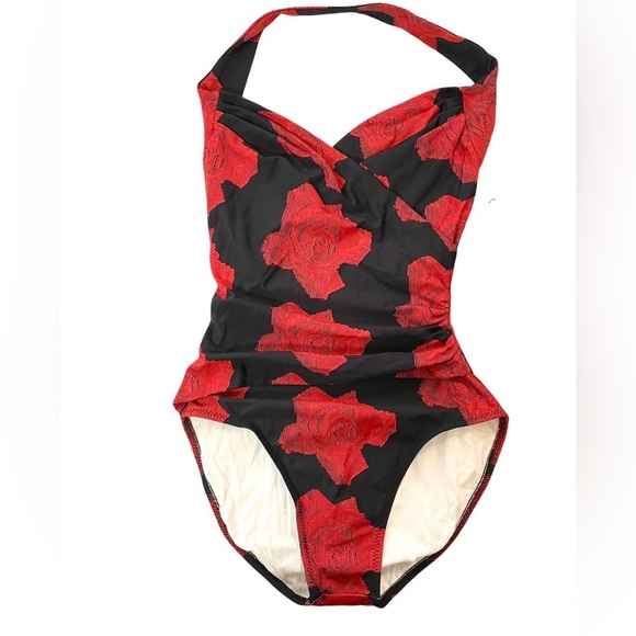 Norma Kamali Other - NWT Norma Kamali Halter Sweetheart Mio One Piece Swimsuit Size Large